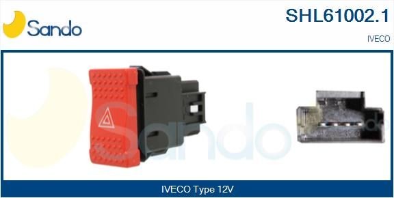 SANDO Ohutulede lüliti SHL61002.1 hind Ohutulede lüliti IVECO SHL61002.1 SANDO