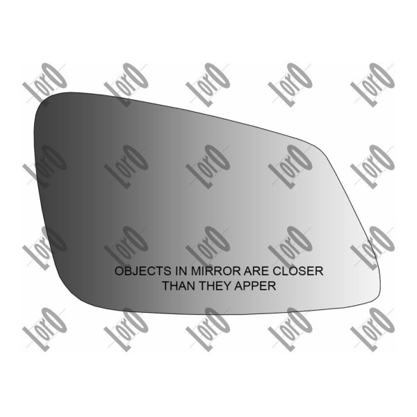 ABAKUS Speilglass, ytterspeil 0401G12 ABAKUS 0401G12 Ryggespeil BMW 5-Serie E61 pris