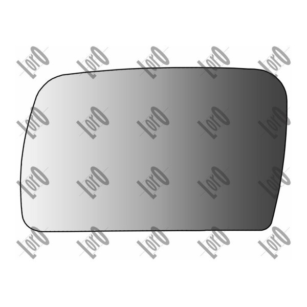 Speilglass, ytterspeil ABAKUS 0421G03 ABAKUS 0421G03 Sidespeil BMW X5 2003