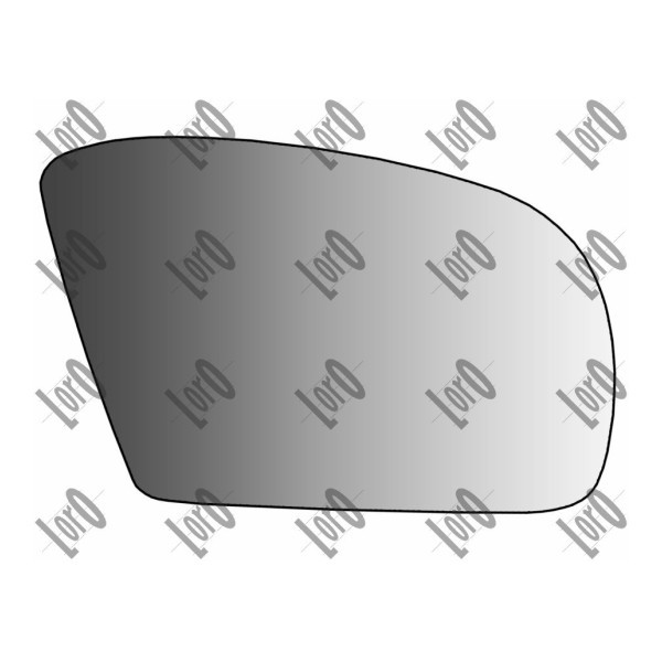 Miroir de rétroviseur ABAKUS 2433G04 ABAKUS 2433G04 Verre de rétroviseur extérieur MERCEDES-BENZ Classe M 2009