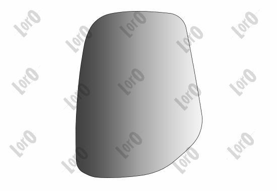 Spejlglas, udvendig spejl ABAKUS 3142G02 ABAKUS 3142G02: Glas til sidespejl Renault KOLEOS 2008