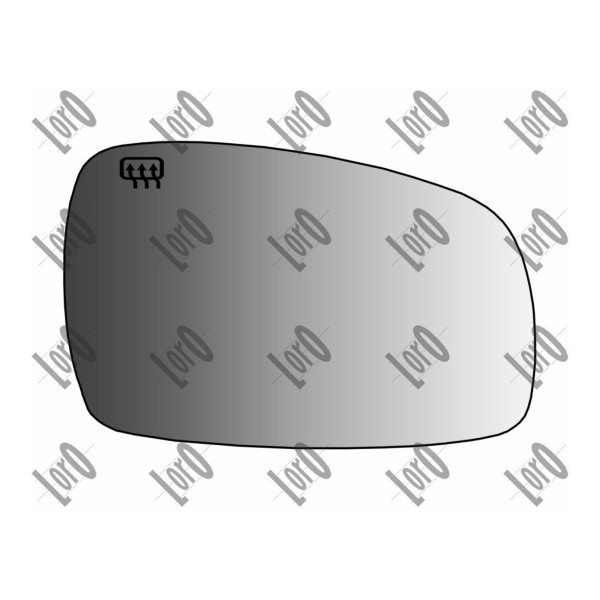 Miroir de rétroviseur ABAKUS 3703G02 ABAKUS 3703G02 Vitre de rétroviseur SUZUKI SWIFT 2024