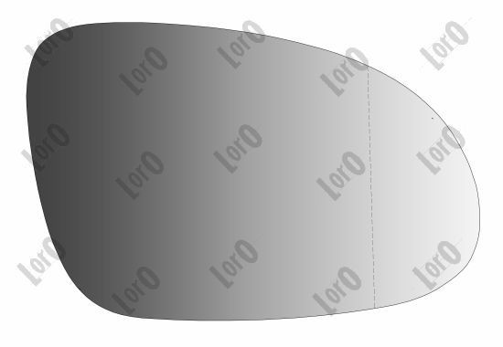ABAKUS Spoguļstikls, Ārējais atpakaļskata spogulis 4012G06 4012G06 Spoguļstikls Volkswagen TOURAN ABAKUS