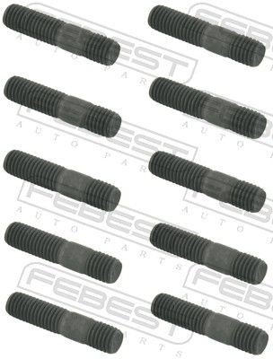FEBEST Βίδα, πολλαπλή εξαγωγή 0598-CX7-PCS10 FEBEST 0598-CX7-PCS10 Σετ τοποθ καταλύτης Escort Coupe τιμες
