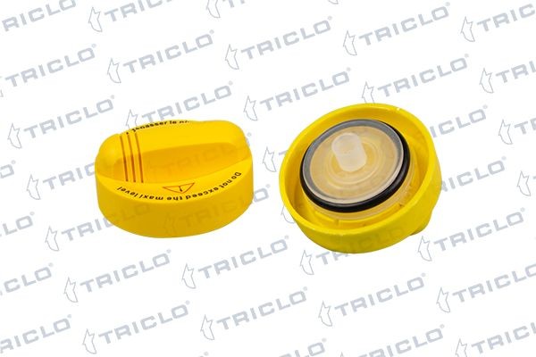 TRICLO Låg, oliepåfyldningsstuds 315123 TRICLO Oliepåfyldningshætte RENAULT 315123