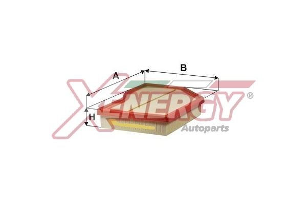 AP XENERGY Vzduchový filter X1590349 X1590349 Vzduchový filter MERCEDES-BENZ Trieda A AP XENERGY