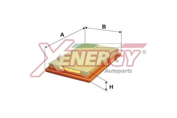 AP XENERGY Φίλτρο αέρα X1591074 Φίλτρο αέρα AP XENERGY Hyundai ELANTRA X1591074
