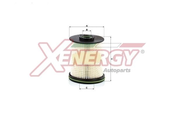 AP XENERGY Fuel filter X1599012 OPEL OMEGA AP XENERGY fuel filter X1599012