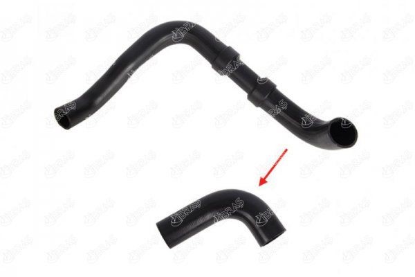 Tubo flexível do ar de sobrealimentação IBRAS 19630 IBRAS 19630 Mangueira para o turbocompressor FORD TRANSIT 2001
