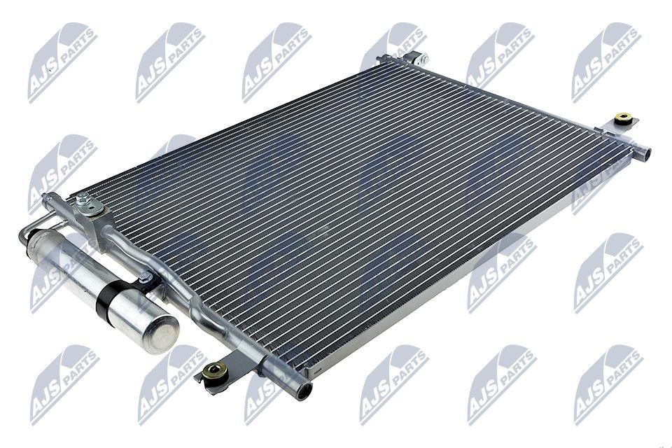 Condensor voor airco NTY CCS-DW-000 NTY CCS-DW-000: Condensator, airconditioning Chevy AVEO 2004