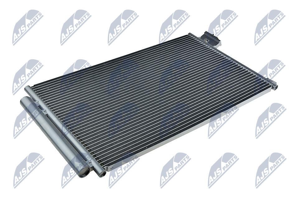 NTY Kondensator, klimaanlegg CCS-FT-032 Radiator AC NTY Fiat PUNTO CCS-FT-032