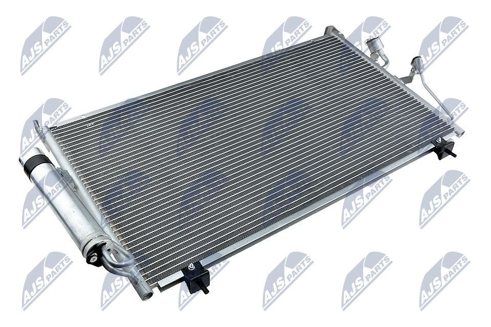 Condensador, ar condicionado NTY CCS-MS-004 NTY CCS-MS-004: Condensador de ar condicionado Mitsubishi GRANDIS 2001