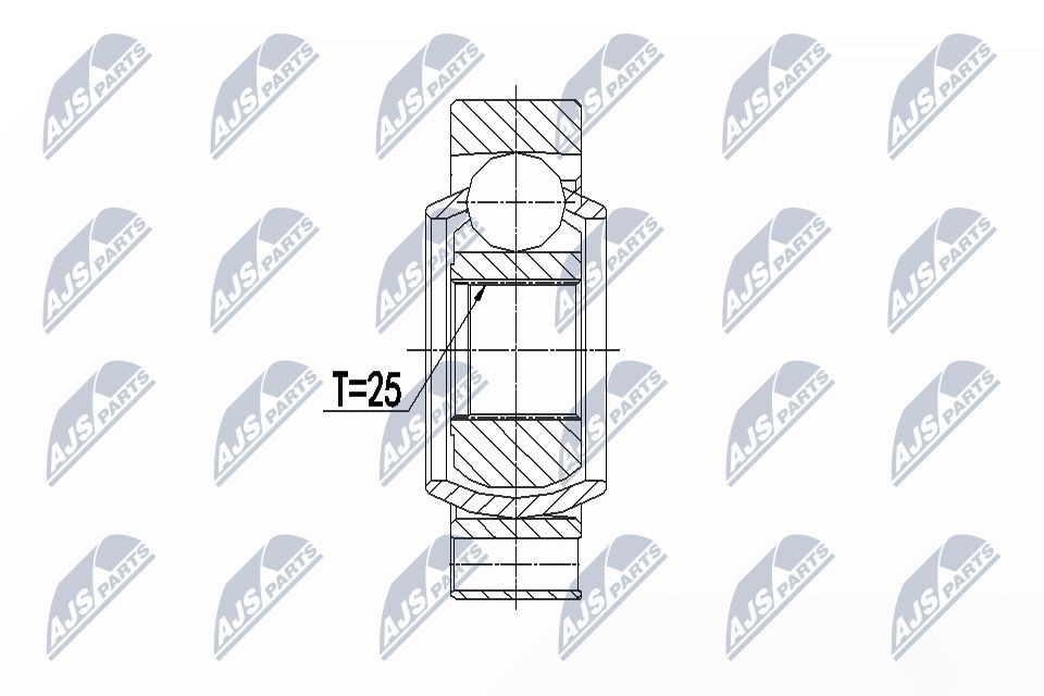 NTY Sada kĺbov hnacieho hriadeľa NPW-BM-068 NTY NPW-BM-068 originálne Homokinetický kĺb BMW X1 E84 cena