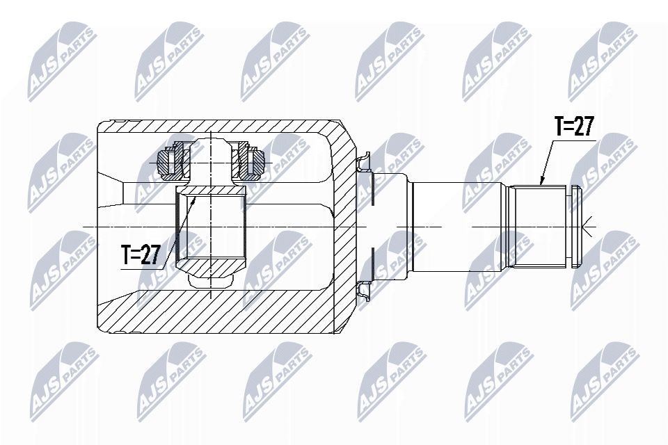 NTY Jogo de apoios, veio de transmissão NPW-ME-092 NTY NPW-ME-092 Junta homocinética Mercedes W212 originais preço