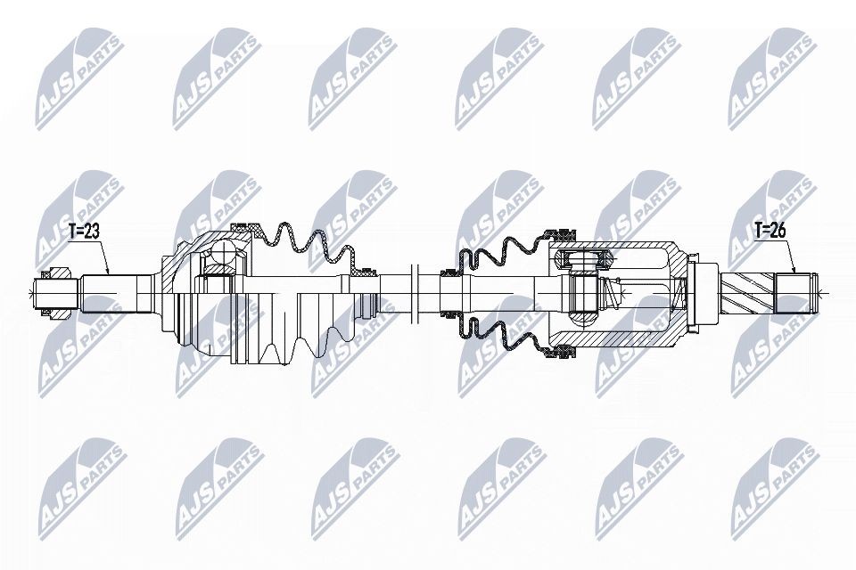 NTY Antriebswelle NPW-RE-069 NPW-RE-069 Antriebswelle DACIA 1310 NTY kaufen