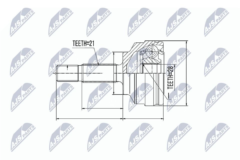 NTY Drivledd NPZ-RE-022 NTY NPZ-RE-022 Drivledd