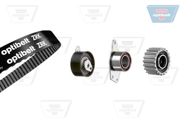 OPTIBELT Distributieriem set KT 1247 Distributieriem OPTIBELT VECTRA KT 1247 goedkoop