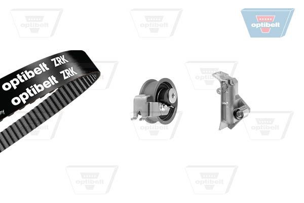 OPTIBELT Zobsiksnas komplekts KT 1296 Zobsiksna OPTIBELT Audi Q7 KT 1296