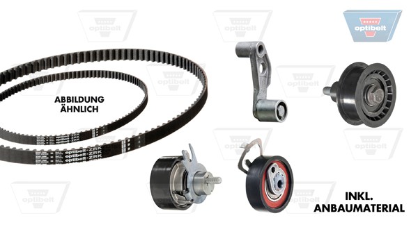 OPTIBELT Zahnriemensatz KT 1374 Steuerriemen OPTIBELT JETTA KT 1374 günstig