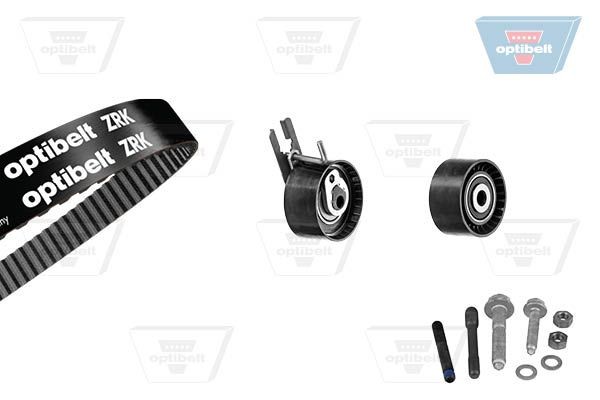 OPTIBELT Jogo de correias dentadas KT 1402 KT 1402 Kit de correia de distribuição OPTIBELT TOYOTA HILUX Pick-up