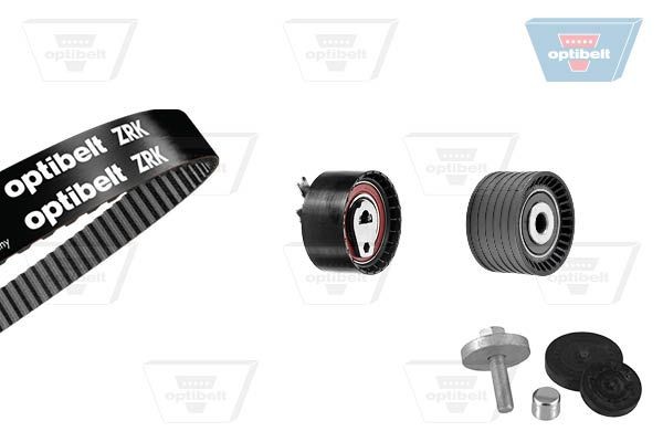 OPTIBELT Distributieriem set KT 1406 KT 1406 Distributieriem set MERCEDES-BENZ M-Klasse OPTIBELT