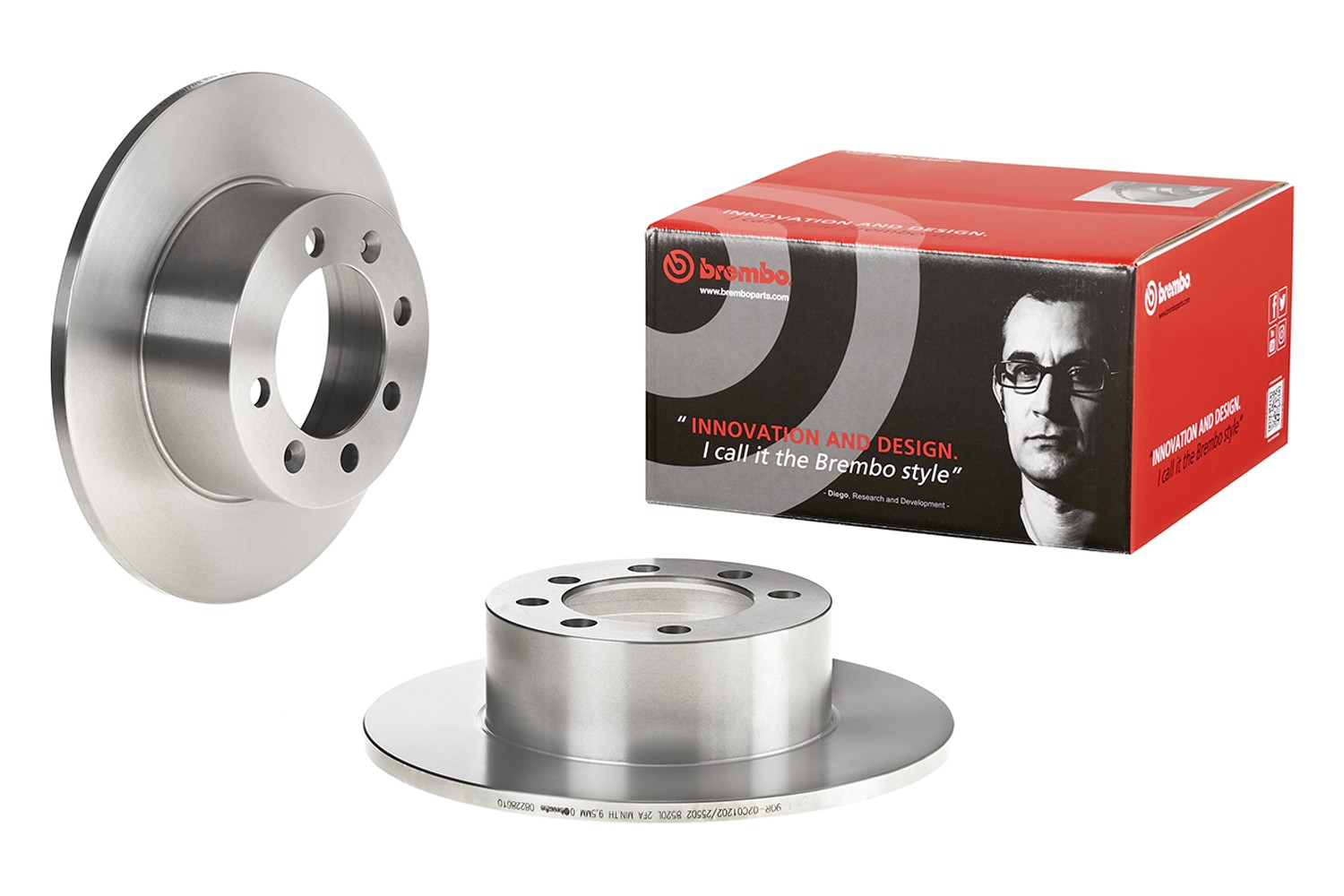 BREMBO Brzdový kotouč 08.2286.10 BREMBO 08.2286.10 Športové brzdové kotúče 90 Coupe cena