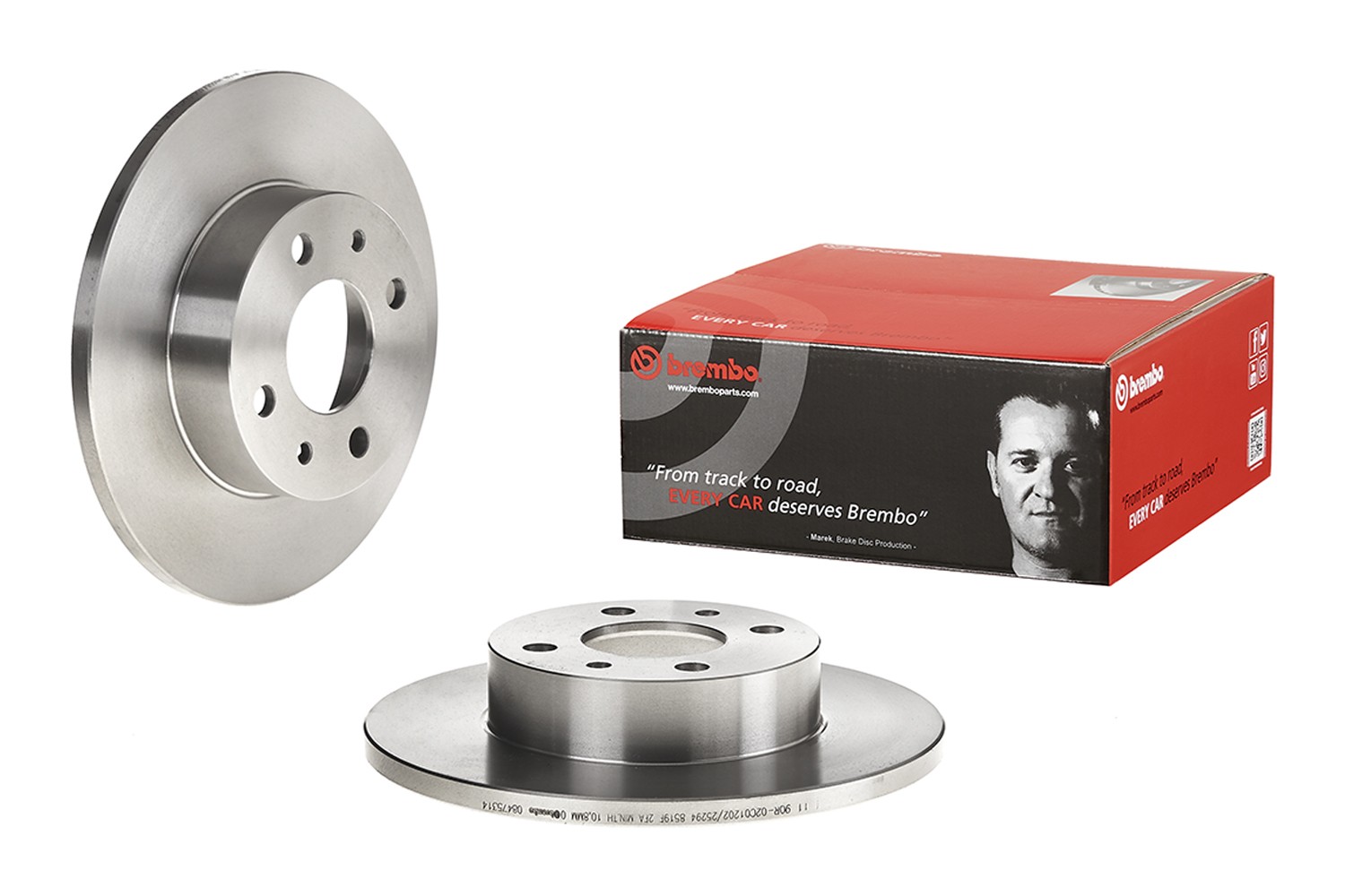 Bremžu diski BREMBO 08.4753.14 BREMBO Prime 08.4753.14: Diski Fiat UNO 2009