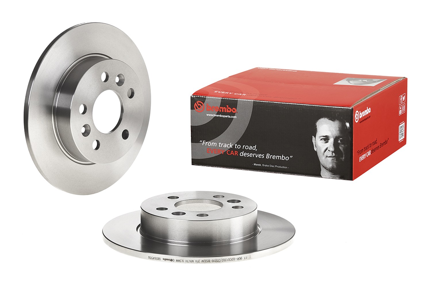 BREMBO Bremžu diski 08.5645.50 BREMBO 08.5645.50 Bremžu diski Renault SAFRANE orģinālās