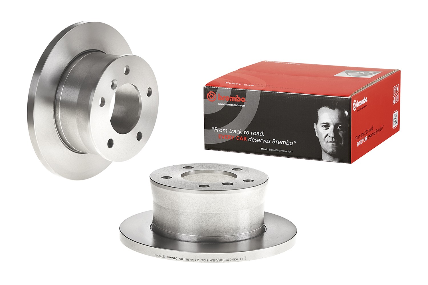 BREMBO Bremseskive 08.7725.10 BREMBO 08.7725.10 Bremseskive MERCEDES-BENZ G-Klasse SUV (W463) 500 GE (463.228) 241 hk 1993