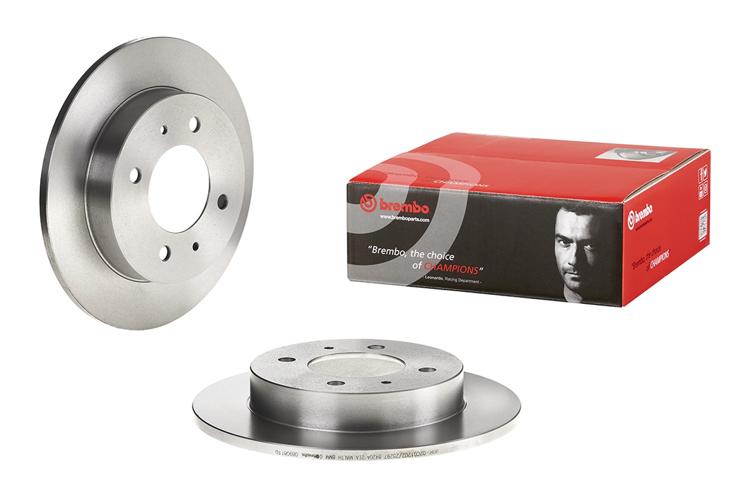 BREMBO Brzdový kotouč 08.9081.10 BREMBO 08.9081.10 Brzdový kotouč HYUNDAI Lantra II (J-2) 1.5 104 KS 1997