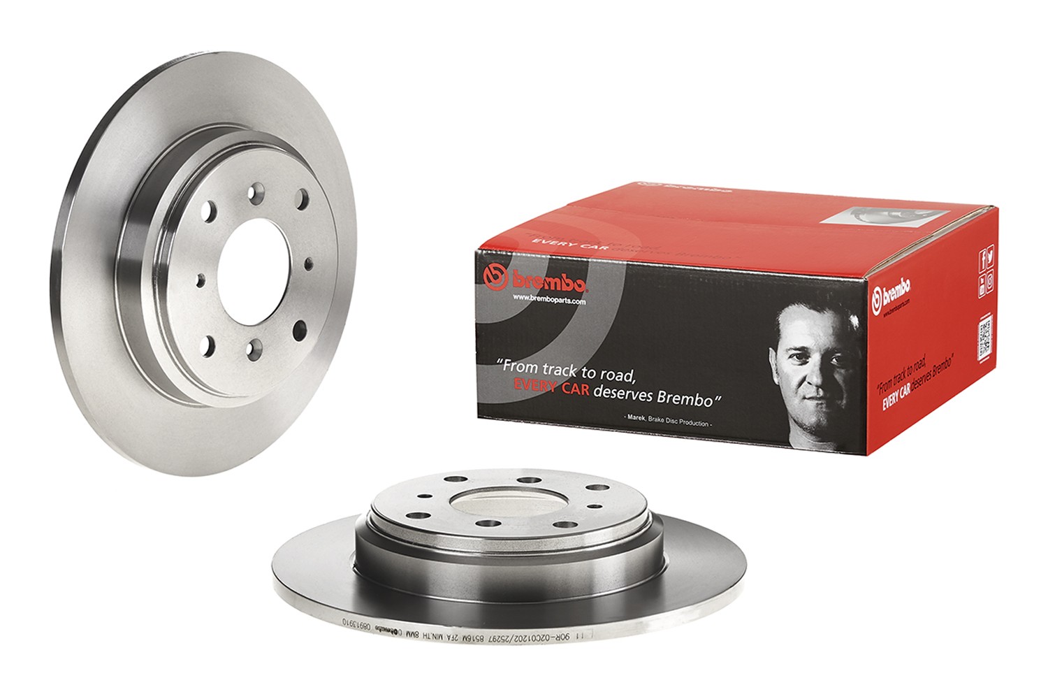 BREMBO Remschijf 08.9139.10 BREMBO 08.9139.10 Remschijven HONDA Accord IV Coupe (CB, CC) aan een voordelige prijs