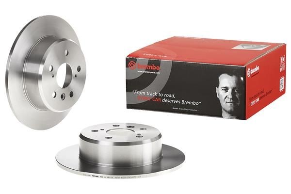 BREMBO Brake disc 08.9179.10 BREMBO 08.9179.10 TOYOTA Camry III Estate (_V1_) rear brake discs