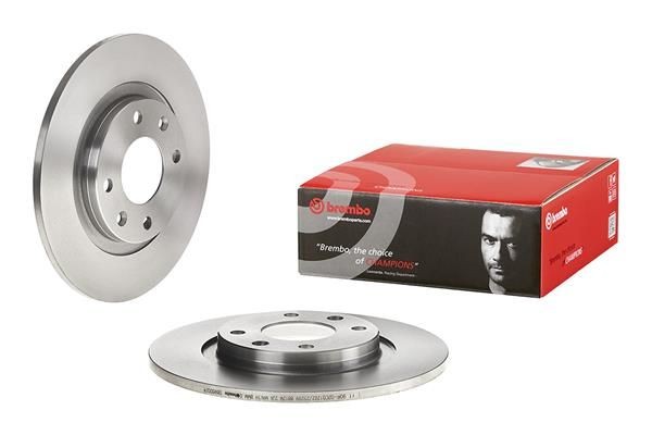 BREMBO Bromsskiva 08.9600.24 BREMBO 08.9600.24 Bromsskiva CITROЁN BX Kombi TRD Turbo 90 hk 1990