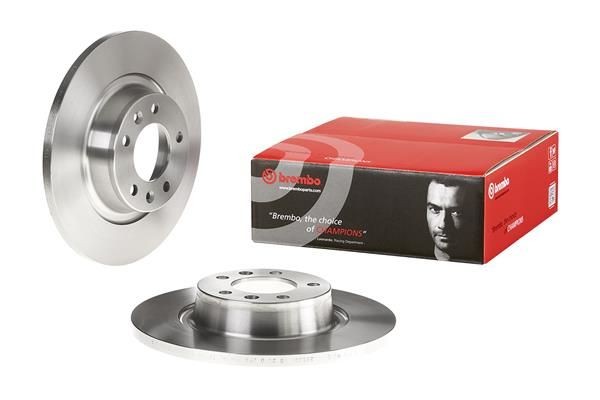 BREMBO Bremseskive 08.A456.10 BREMBO 08.A456.10 Bremseskive CITROЁN Jumpy II MPV (VF7) 2.0 HDi 136 hk 2014