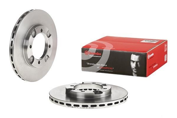 BREMBO Bromsskiva 09.5009.20 BREMBO 09.5009.20 Bromsskiva MITSUBISHI Colt III (C50) 1.5 GLXi (C52A) 84 hk 1991