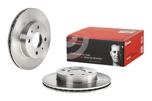 BREMBO Remschijf 09.5253.10 BREMBO 09.5253.10 Remschijf NISSAN Sunny Sedan (N13) 1.5 71 Pk 1986