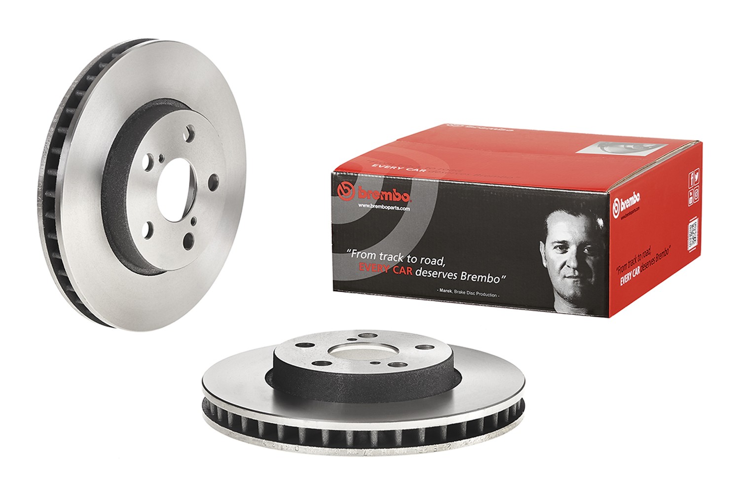 BREMBO Δισκόπλακα 09.6742.10 BREMBO 09.6742.10 Δίσκοι φρένων Toyota Carina T19 Sedan τιμες