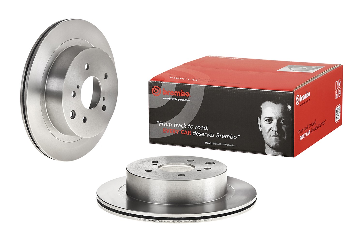 BREMBO Bromsskiva 09.6912.10 09.6912.10 Bromsskivor sport BREMBO NISSAN PRIMASTAR