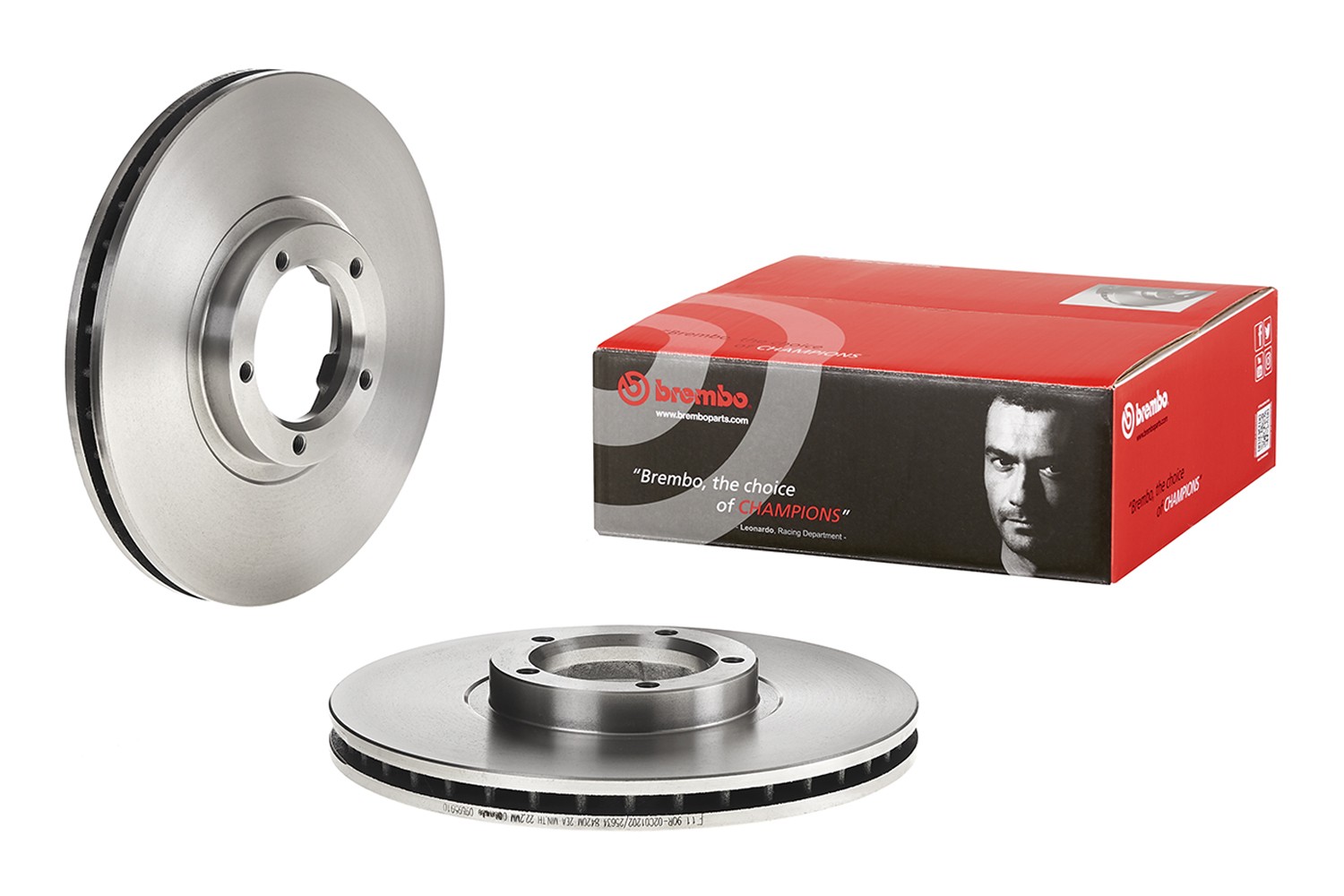 BREMBO Bremseskive 09.6959.10 BREMBO 09.6959.10 Bremseskiver FORD Transit Mk3 Flatvogn lastebil/Chassis (VE64) til en fordelagtig pris