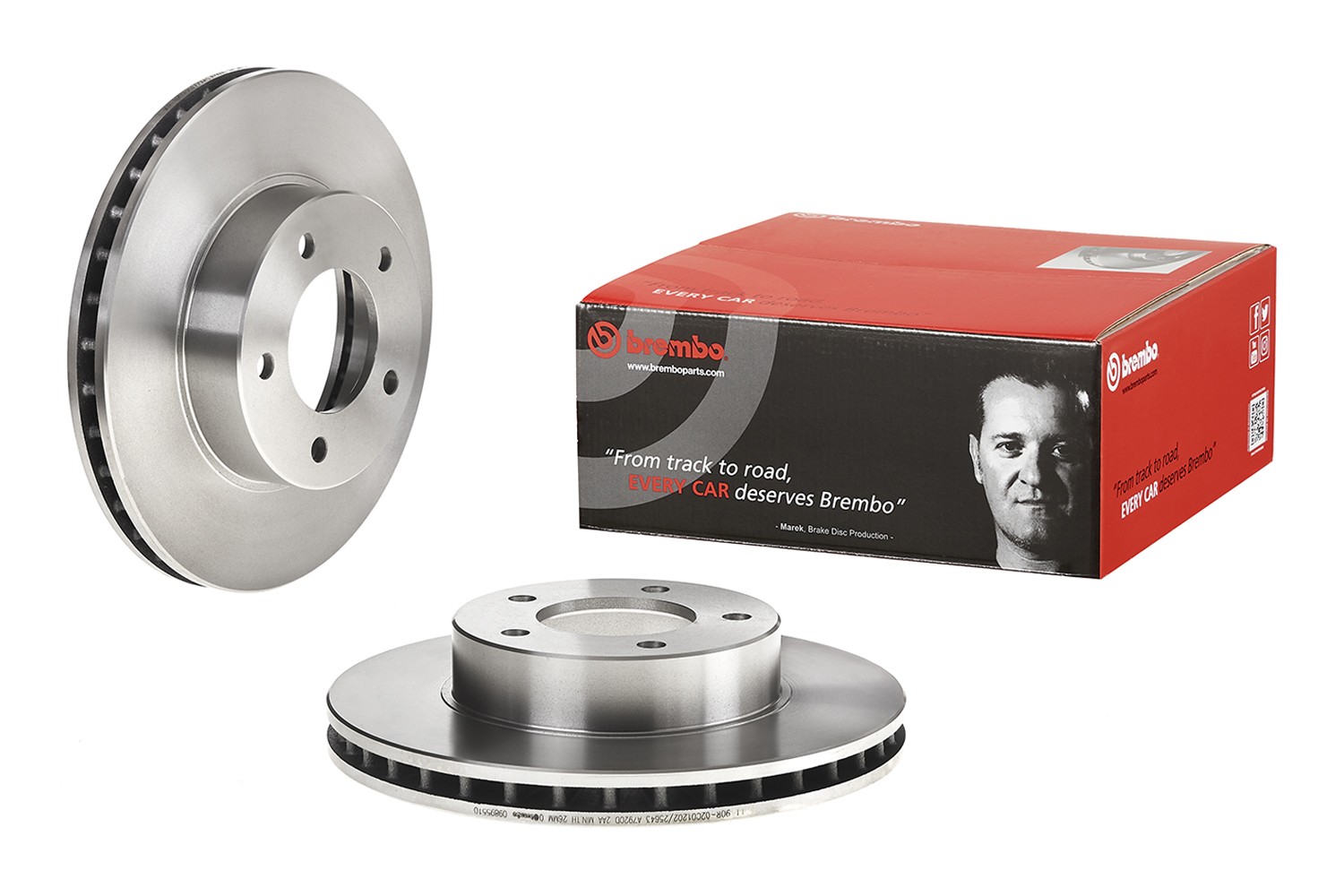 BREMBO Bremseskive 09.8955.10 BREMBO 09.8955.10 Bremseskive JAGUAR XJ Sedan 12 H.E. 295 hk 1983