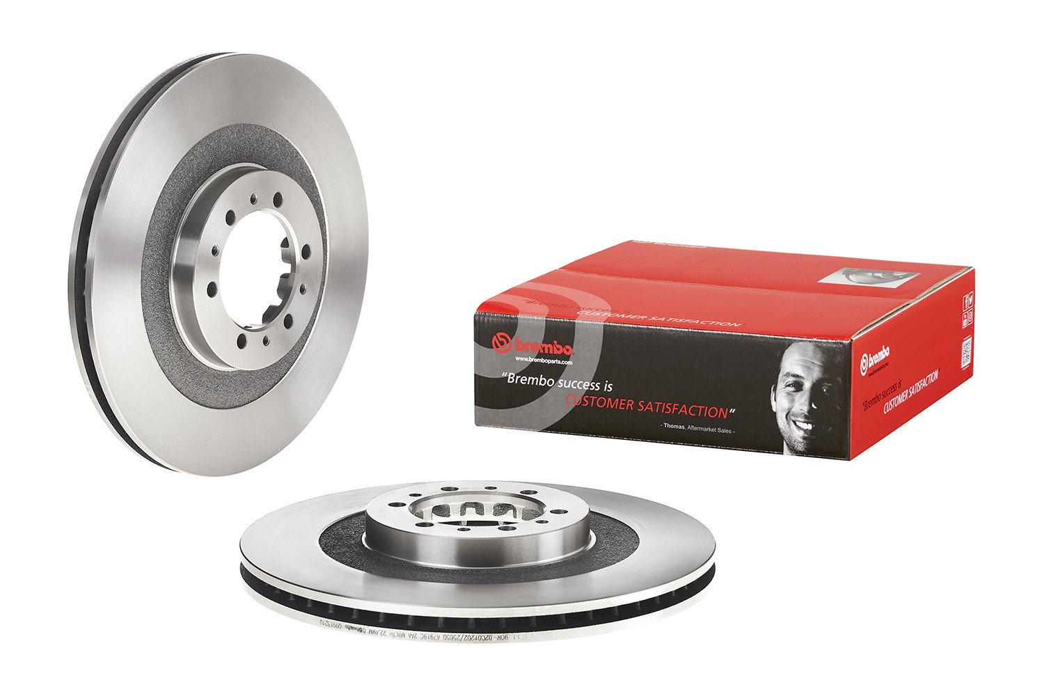 BREMBO Bremseskive 09.9132.10 BREMBO 09.9132.10 Bremseskive MITSUBISHI L200 III Pick-up (K6) 2.5 TD (K64T) 90 hk 2005