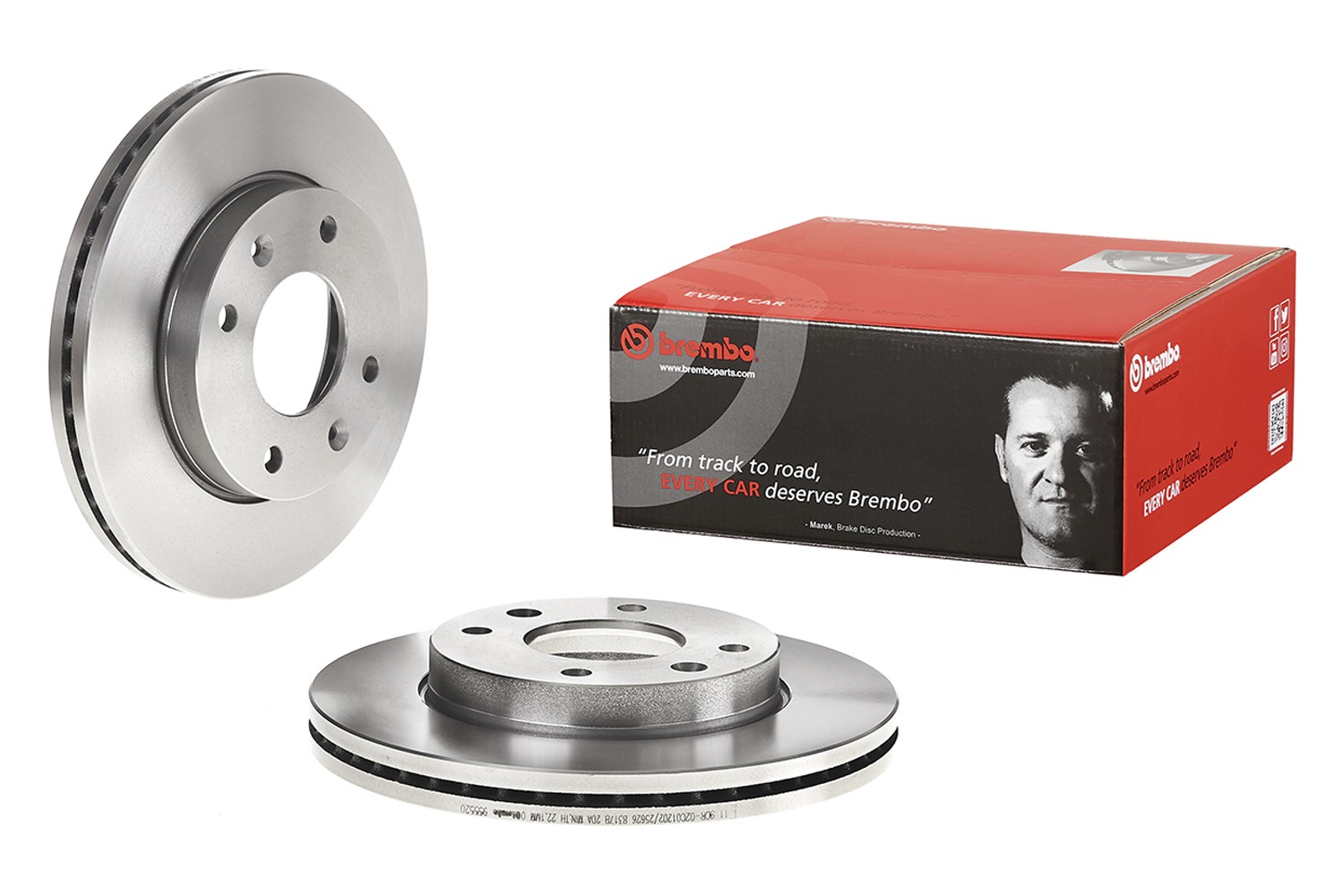BREMBO Piduriketas 09.9555.20 BREMBO 09.9555.20 Piduriketas KIA Cerato Sedaan (LD) 2.0 143 hj 2007