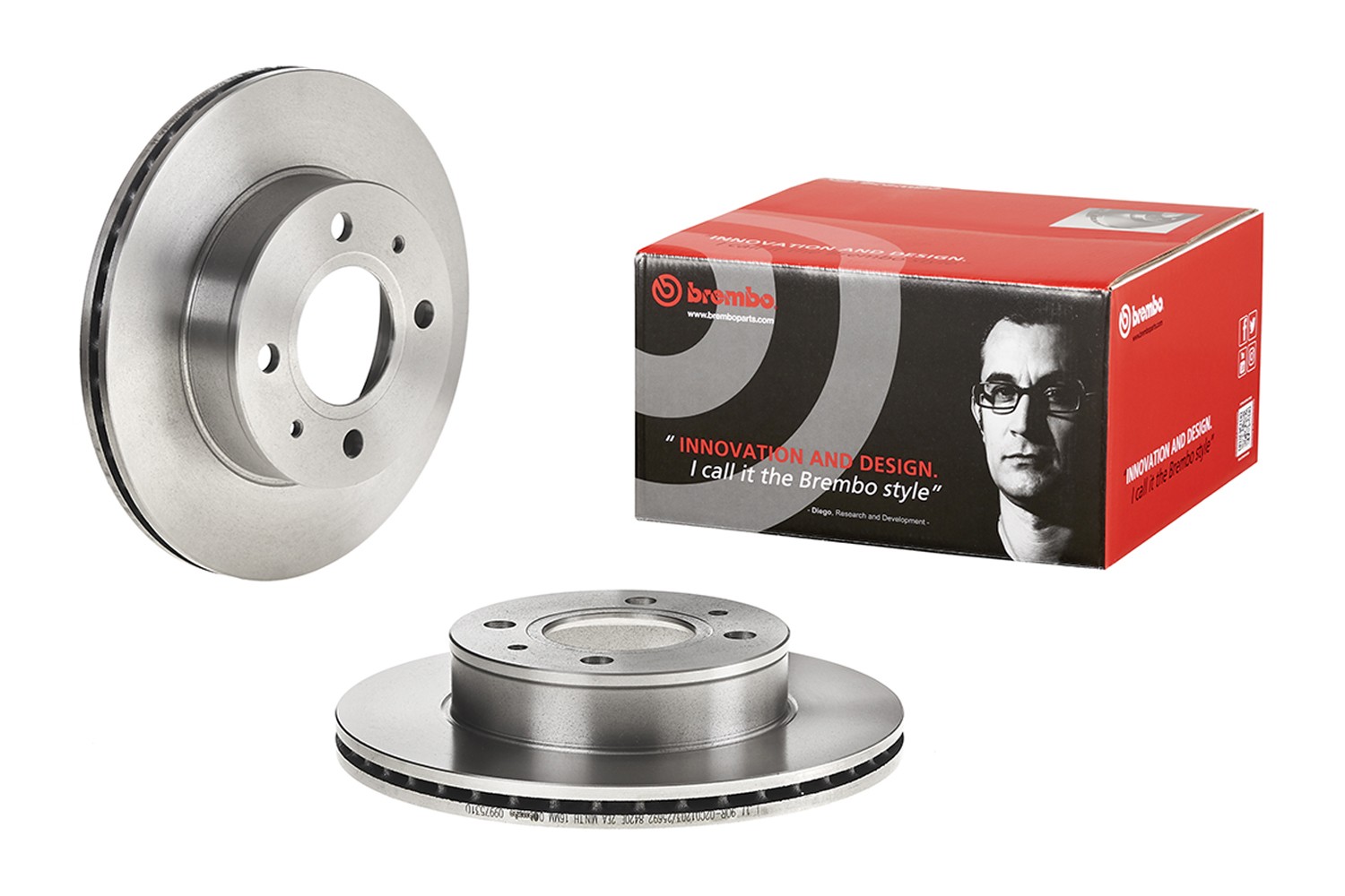 Δισκόπλακα BREMBO 09.9753.10 BREMBO Prime 09.9753.10 Δισκόφρενα HYUNDAI ATOS 2018