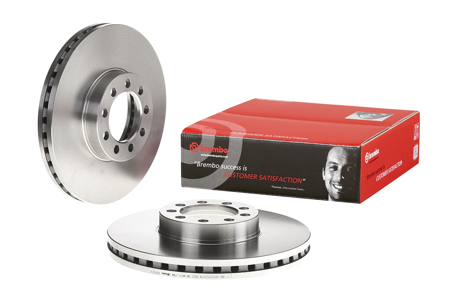 BREMBO Bromsskiva 09.9762.10 BREMBO 09.9762.10 Bromsskiva IVECO Daily IV Flak / Chassi 55C16, 70C16 155 hk 2008