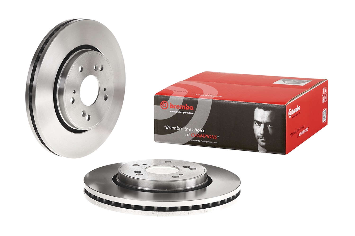 Disco de travão BREMBO 09.A866.10 BREMBO Prime 09.A866.10 Discos dianteiros e traseiros Honda CR-V 2021