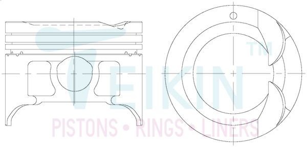 TEIKIN Kolbensatz 45656.050 45656.050 test sint TEIKIN DAEWOO Kosten