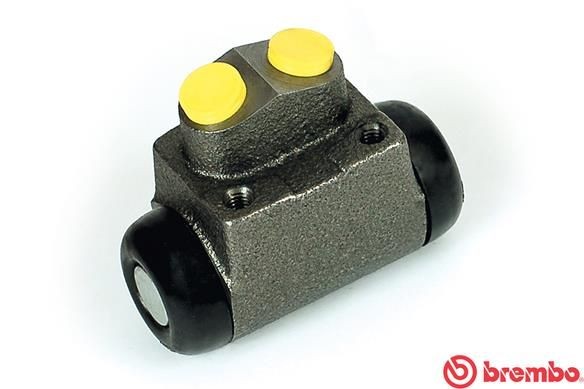 BREMBO Hjulcylinder A 12 238 Byta Trumbroms FORD Escort Mk6 Sedan (GAL, AFL) kostnad BREMBO A 12 238