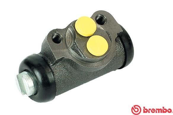 BREMBO Riteņa bremžu cilindrs A 12 380 Riteņa bremžu cilindrs BREMBO PAJERO PININ A 12 380 lēti