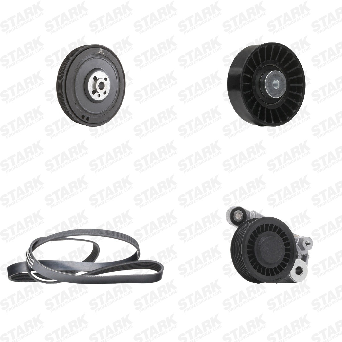 STARK Kit Cinghie Poly-V SKRBS-1200675 SKRBS-1200675 costo Kit cinghie poly-v Volkswagen SHARAN STARK