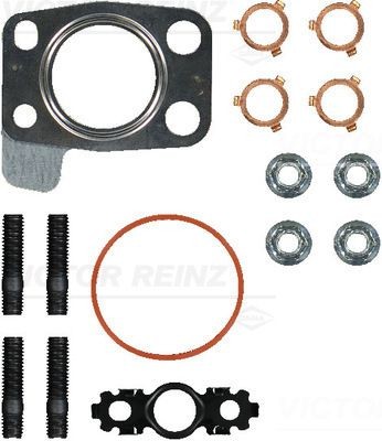Kit montaggio turbocompressore REINZ 04-10340-01 REINZ 04-10340-01 Kit montaggio turbocompressore Ford FIESTA 2003